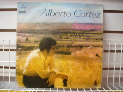 Alberto Cortez - Distancia Lp ( Vinil ) Editado Por Gamma