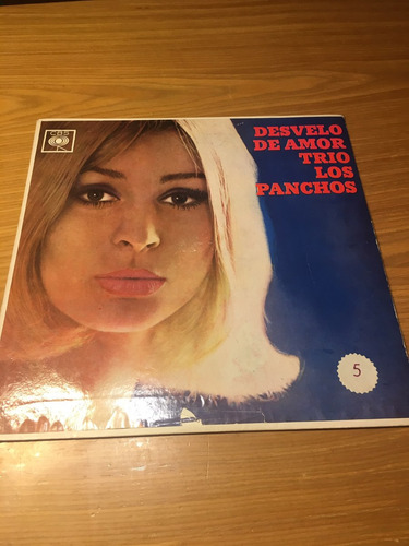 Trio Los Panchos Desvelo De Amor Lp Argentina Sexy Cover