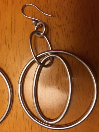 Aros Italianos Juego De Argollas Plata 925