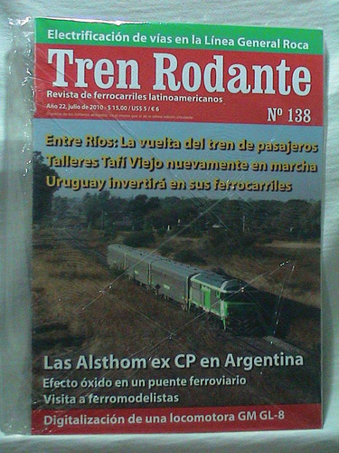 Revista Tren Rodante 138 Nueva Cerrada