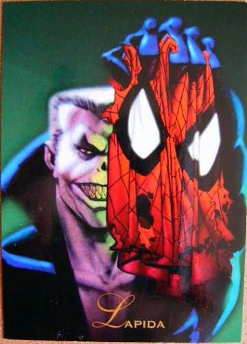 Spider Man Lapida / Marvel Comics Pepsi Cards 44 / Tarjetas