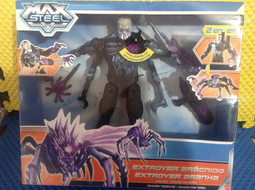 Max Steel Extroyer Arácnido De Mattel