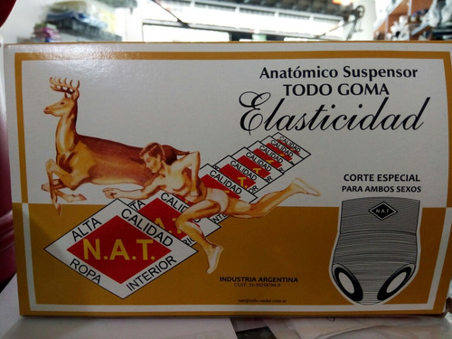Calzoncillo Suspensor N.a.t Todo Goma
