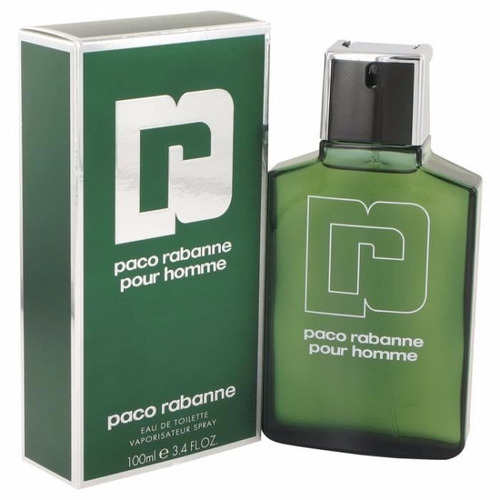 Perfume Paco Rabanne Pour Homme Edt 100ml Verde ** Original