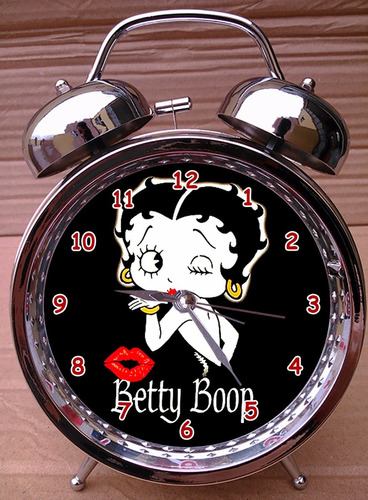 Reloj Despertador Betty Boop - Mario Bros - Popeye