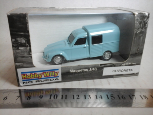 Auto De Resina No Rueda 1:43 Citroneta Milouhobbies Ar173