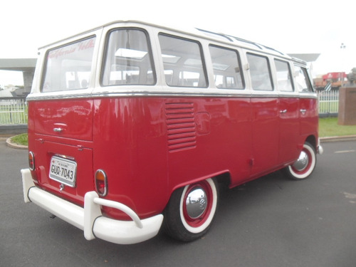 Kombi Antiga Vw Van Mod. Samba E Teto Solar - Por Encomenda