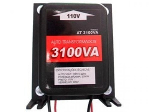 Auto Transformador 2170w 3100va 110v P/ 220v E 220v P/ 110v