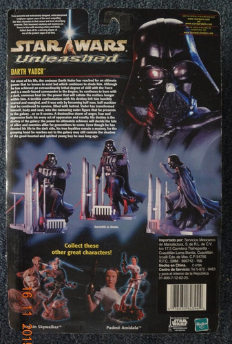 Star Wars Unleashed Darth Vader Wizards Of The Coast 2002 (Usado)