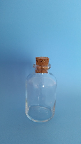 Imagem 1 de 3 de 300 Frascos Vidro C/ Rolha-água Benta De 50ml