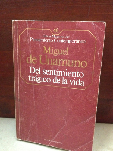 Del Sentimiento Trágico De La Vida- Miguel De Unamuno