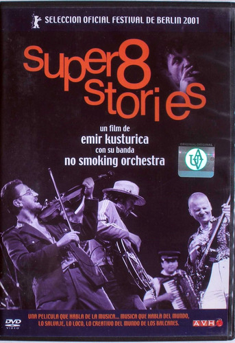 Dvd Super 8 Stories Dir Emir Kusturica  No Smoking Orchestra