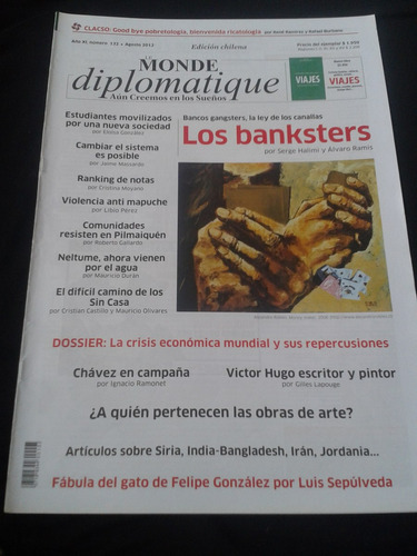 Monde Diplomatique Año Xi Numero 132  Agosto 2012