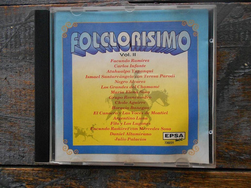 Folclorisimo Vol 2 Cd Ed. Argentina