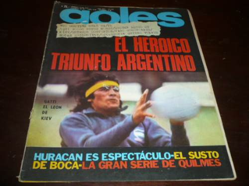 Goles 1976 Percy Rojas - Hugo Gatti - Argentina