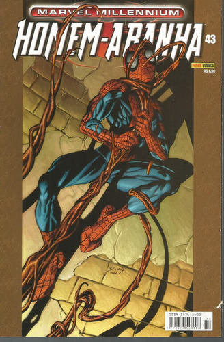 Homem-aranha Marvel Millennium 43 Panini Bonellihq Cx188 M20