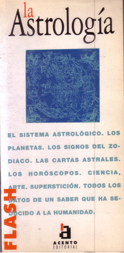 La Astrologia Fernando Diez Celaya Acento Editorial Madrid