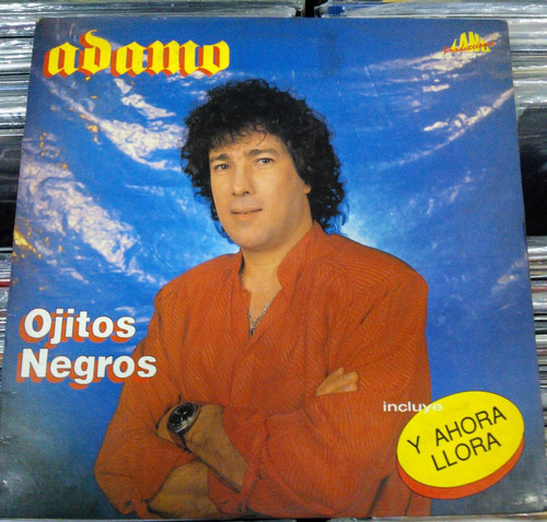 Adamo Ojitos Negros Vinilo Lp Muy Buen Estado