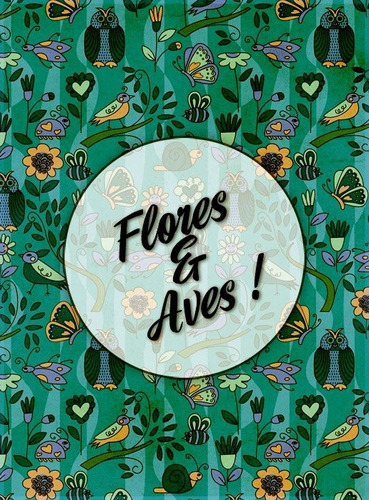 Flores & Aves ! Lámina Decoupage Autoadhesiva 30 X 42 Cm