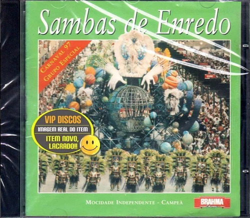 Cd Sambas De Enredo 97 Rio De Janeiro - Novo Lacrado Raro!!