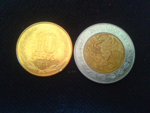 Moneda Mexico 2 Nuevos Pesos 2009 Bimetalica (a04) (Usado)