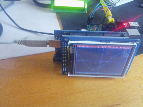Arduino: Lcd Tft 3.2 320x240 Pixeles 65k Colores Touch