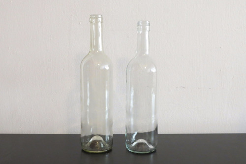 Botellas De Vidrio Transparentes 750cc