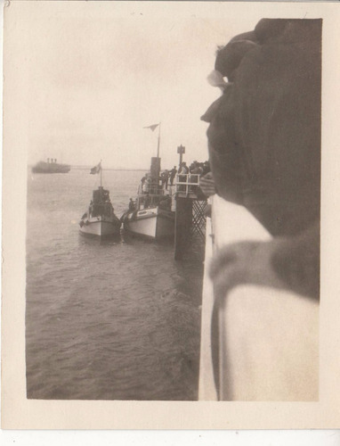 1922 Fotografia Puerto De Punta Del Este Maldonado