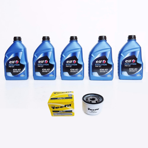 Kit Troca De Óleo Renault Logan Clio Sandero 1.0 - Elf 10w40