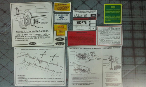 Selos Ok Qualidade Total Ford Galaxie Landau 1981 1982 1983