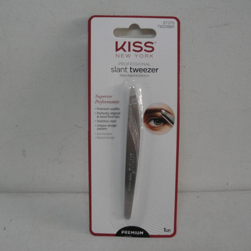 Kiss Ny Premium Slant Tweezer Pinça Diagonal - Twz08br