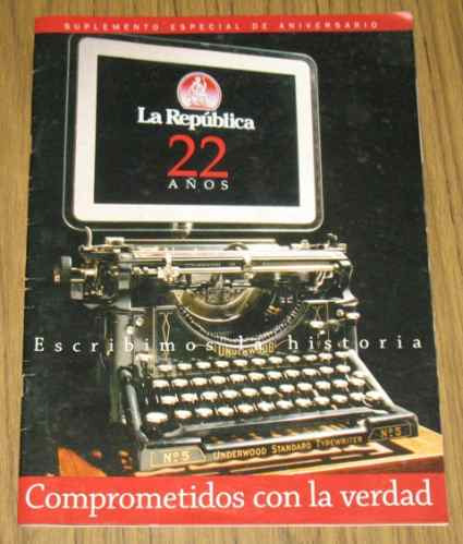 Diario La República 22 Años Suplemento Aniversario 2003