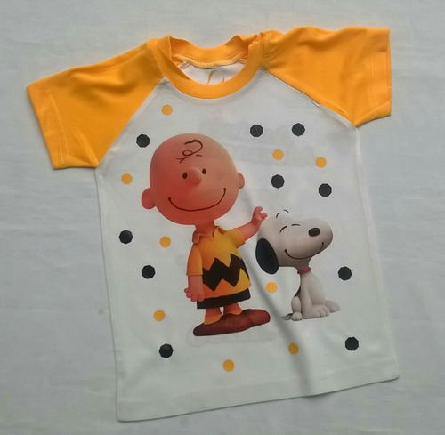 Franelas Para Niños Charlie Brown Y Snoopy