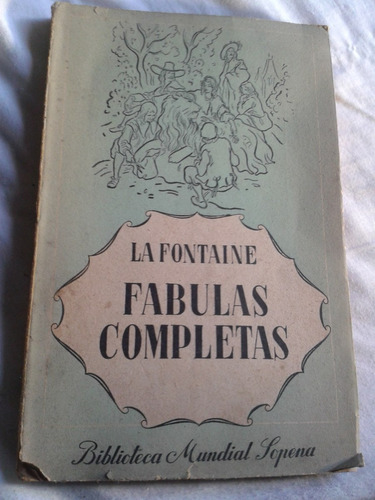 Fabulas Completas Lafontaine Biblioteca Sopena Envios C1
