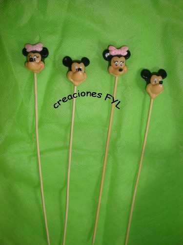 10 Pinches Golosineros Souvenirs, Personajes Porcelana Fria