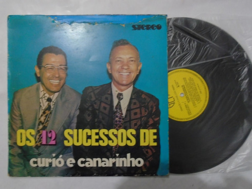 Lp - Curió E Canarinho / Os 12 Sucessos / Gem / 1975