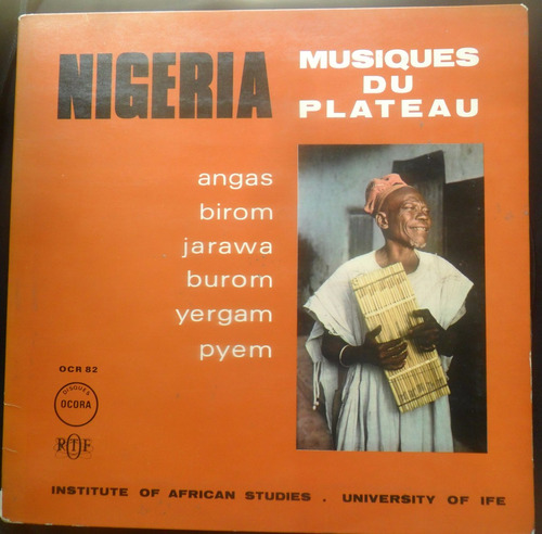 Vinilo Nigeria Musiques Du Plateau