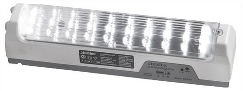 Imagen 2 de 6 de Luz Emergencia Atomlux 2028led 30 Led Hasta 24hs De Uso