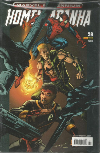 Marvel Millennium Homem-aranha 59 - Bonellihq Cx238 P20
