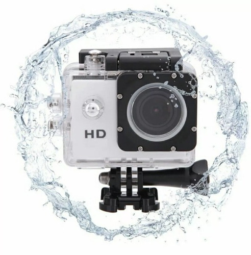 Camara Sumergible Tipo Full Hd 1080p Con Accesorios