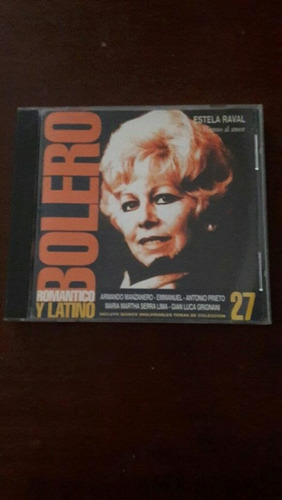 Cd Bolero Romantico Y Latino 27 Estela Raval - Himno Al Amor