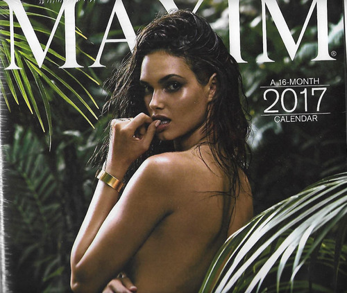 Calendario De Pared 2017 Modelos Maxim Kikkoman65