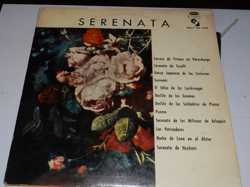 Vinilo 0756 - Serenata - C F Richards Y Su Orquesta