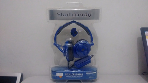 Fone De Ouvido Skullcandy Skullcrushers Azul