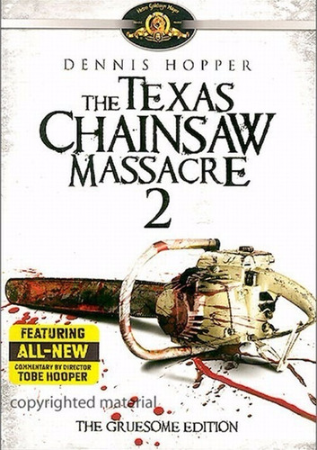 Dvd Texas Chainsaw Massacre 2 / La Masacre De Texas 2 (1986)