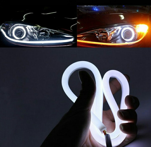 Tira Led Flexible Blanco / Ambar