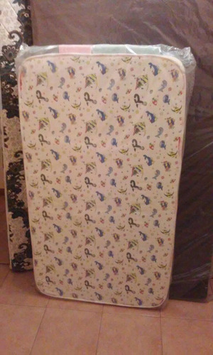 Colchón Infantil De Cuna 130x60x10 Marca Taurus Espuma