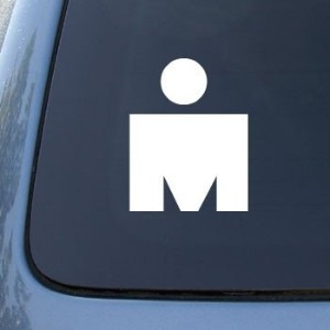 Stickers Iron Man Triathlon Mde