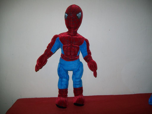 Antiguo Muñeco De Peluche  El Hombre Araña Con Alambre