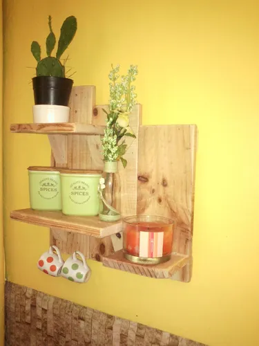 Repisa De Madera, Organizador